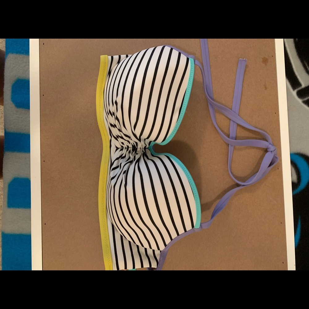 Victoria Secret Halter Strip Top-32DD